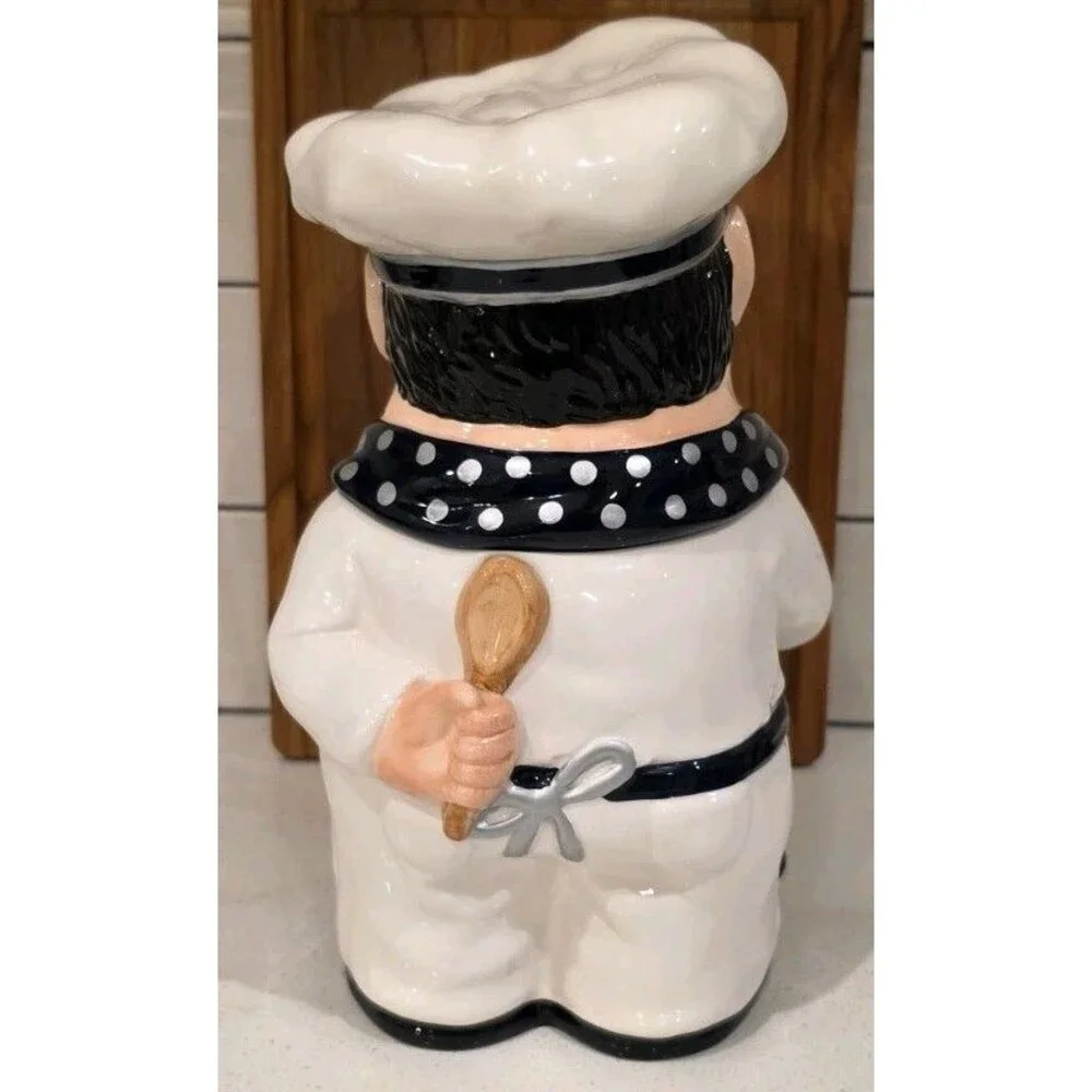 Dallas Cowboy's Traditional Ceramic Chef Cookie Jar